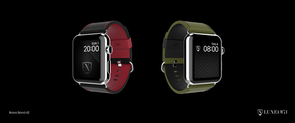 Luxury Tactical Bands for Apple Watch